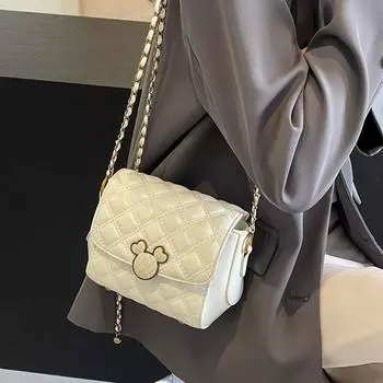 Популярная маленькая сумка для женщин, новинка 2024 года, модная универсальная повседневная сумка на плечо для девочек, сумка через плечо в западном стиле