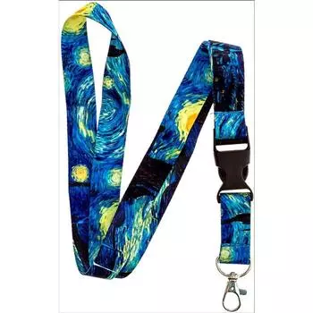 Популярная на Amazon трансграничная подвеска на шею со звездным небом, 1,5 см, металлическая пряжка 0 синий