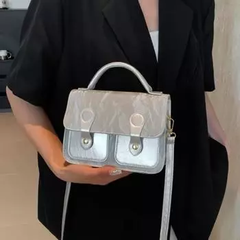 Популярная нишевая сумка женская новая модная универсальная сумка-мессенджер высокого класса на одно плечо повседневная маленькая квадратная сумка