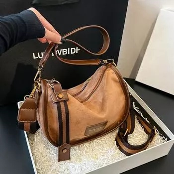 Популярная новая нишевая дизайнерская ретро-сумка через плечо, сумка-подушка