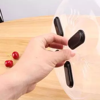 Популярная пищевая безопасность Splatter Guard с паровыми вентиляционными отверстиями Крышка для брызг Высокое качество Термостойкая 1PC брызги Крышка микроволновая печь Hover Анти-напыляющая крышка