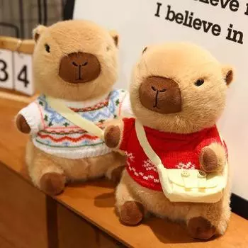 Популярная плюшевая кукла Kapi Bala Doll, одетая в капибару, милая кукла, подарок на тряпичную куклу naked model