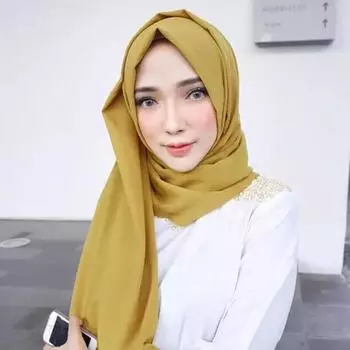 Популярная повязка на голову, женские шали, простой шарф, 1 шт., женская пузырчатая пленка, мусульманский шифоновый хиджаб, хиджаб, уникальная