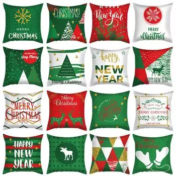 Популярная рождественская скандинавская трансграничная наволочка для гостиной и спальни. 40x40cm