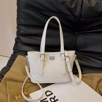 Популярная сумка этого года женская осень и зима 2024 новая универсальная сумка через плечо повседневная сумка-ведро