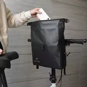 Популярная сумка на руль велосипеда, водонепроницаемая сумка для электрического скутера, 9 л, передняя сумка для велосипеда для горных велосипедов, шоссейных велосипедов, электронных велосипедов, скутеров CHINA