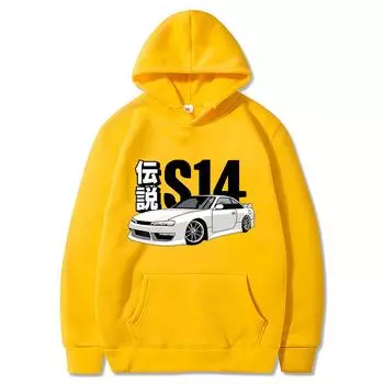 Популярная свободная толстовка с круглым вырезом в стиле ретро для женщин с принтом Cloud Talk Car Hoodie универсальная осенне-зимняя женская с длинными рукавами S