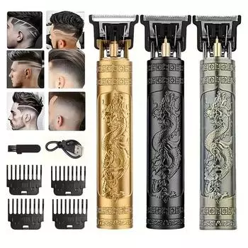 Популярная трансграничная электрическая машинка для стрижки волос для лысых и жирных волос - Пластиковая бритва