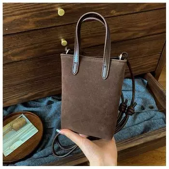 Популярная в этом году нишевая сумка с леопардовым принтом для женщин 2024 года, новая универсальная сумка-мессенджер в иностранном стиле, сумка для мобильного телефона цветной печати леопарда