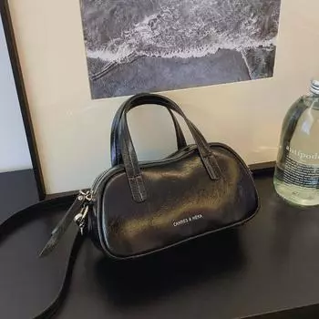 Популярная в этом году сумка-подушка 2024 года, новая универсальная сумка-мессенджер для женщин, популярная переносная сумка-подушка чёрный