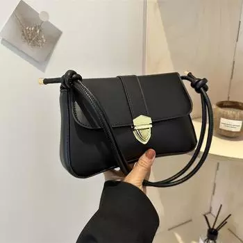 Популярная в этом году сумка женская 2024 новая высококачественная нишевая сумка-мессенджер женская цепочка маленькая квадратная сумка подмышкой сумка через плечо хаки