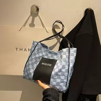 Популярная в этом году сумка женская модная сумка через плечо сумка для студентов колледжа класс репетиторство сумка серый