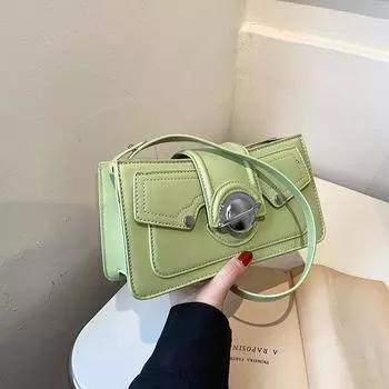 Популярная в этом году женская сумка 2023 года, новые женские сумки, универсальные для весны и лета, текстурированная цепочка, маленькая квадратная сумка через плечо на одно плечо