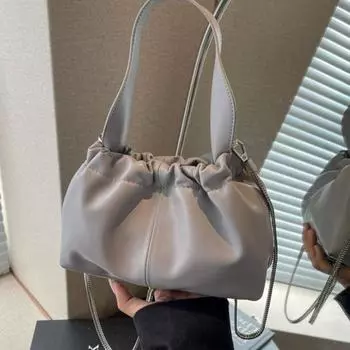 Популярная в этом году женская сумка 2024 года: новая модная и качественная сумка, сумка через плечо, модная и универсальная сумка через плечо, сумка-мешок