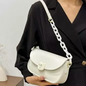 Популярная в этом году женская сумка, женская ниша, новая модная сумка высокого класса на одно плечо под мышкой, универсальная маленькая квадратная сумка