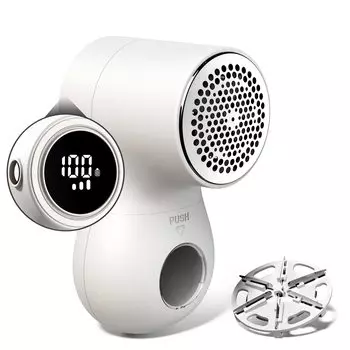 Популярная версия Pill Kedamori Электрический Мощный 6 лезвий, регулировка Зарядка через USB ЖК-экран Удаление катышков Не повреждает ткани Нить с защитой