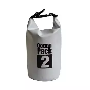 Популярная водонепроницаемая сумка для пляжа и плавания для мобильных телефонов 2L белый