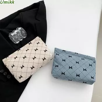 Популярная женская косметичка для туалетных принадлежностей, большая вместительная вельветовая дорожная сумка для хранения на молнии, косметичка-органайзер, женская уличная сумка синий