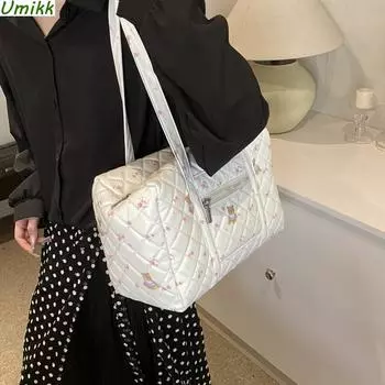 Популярная женская милая сумка для детских подгузников, большая вместительная стеганая сумка для детских подгузников, стеганая сумка с регулируемым ремешком для беременных, женская уличная повседневная сумка CHINA