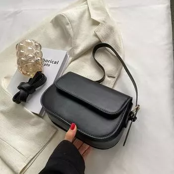 Популярная женская сумка 2024 года, новая ретро косая сумка через плечо, иностранная универсальная сумка через плечо, текстурированная маленькая квадратная сумка 00