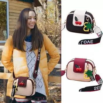 Популярная женская сумка большой вместимости, новая сумка через плечо, сумка через плечо для интернет-студентов, корейская версия One Size