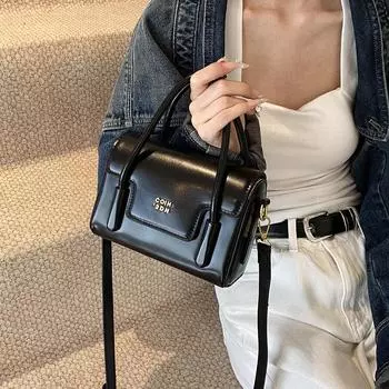 Популярная женская сумка осень-зима универсальная новая ретро сумка через плечо женская портативная маленькая квадратная сумка