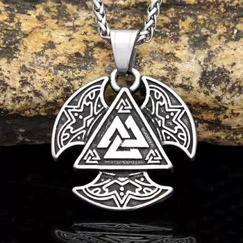 Популярное европейское и американское персонализированное ретро ожерелье с пиратским кулоном из титановой стали