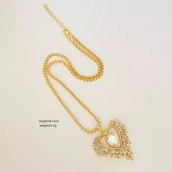 Популярное ретро ожерелье с подвеской Love Design Sense Fashion Bead Love ожерелье