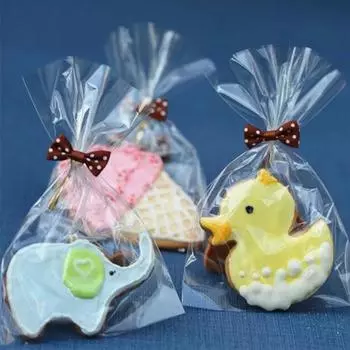 Популярное свадебное украшение, красивая сумка для леденцов, высококачественная упаковка для печенья, прозрачная сумка для конфет, подарочный пакет, сумка для украшения вечеринки с конфетами 6*9cm