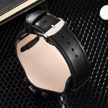 Популярные часы мужские кварцевые мужские часы спортивные повседневные наручные часы военные топ роскошные кожаные 2