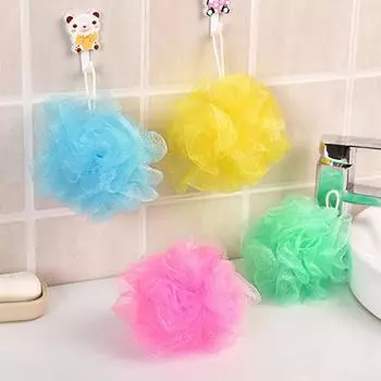Популярные цветные банные полотенца для тела шарики для ванны принадлежности для ванны цветные салфетки для ванны для дома шарики для ванны с сеткой для душа ванная комната 1Pc