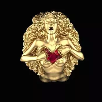 Популярные европейские и американские модные кольца Адам и Ева No. 6