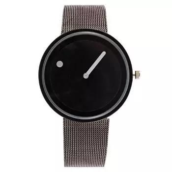 Популярные европейские и американские модные простые мужские часы мужские часы кварцевые часы Milan с сетчатым ремешком