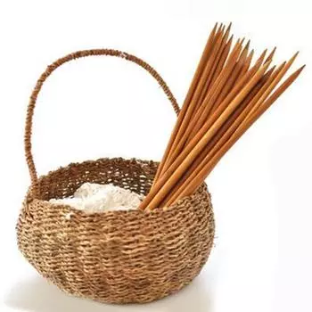 Популярные инструменты для вязания крючки для вязания 25 см 4 шт/2 шт/партия прямые карбонизированные бамбуковые спицы для самостоятельного вязания высококачественные швейные принадлежности плетение уникальные 2.0mm/4Pcs