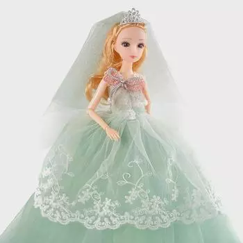 Популярные куклы в живописном месте: Виниловые игрушки с героями мультфильмов для детей, учебных заведений, подарков и подарочных коробок. 45 cm with Gift Box жёлтый