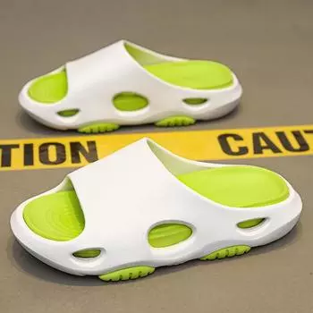 Популярные летние мужские сандалии EVA с толстой подошвой, простые тапочки, повседневные мужские сандалии для дома и улицы, модные, популярные, нескользящие, для пляжа и спорта 40