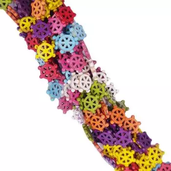 Популярные многостильные бирюзовые аксессуары красочные разделительные свободные бусины DIY ожерелье для изготовления ювелирных изделий материал Turtle 14*18mm