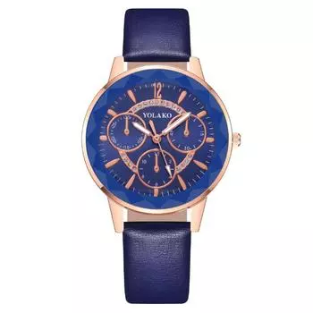 Популярные модные цифровые женские часы с тремя глазами женские часы с ремешком кварцевые женские часы белый