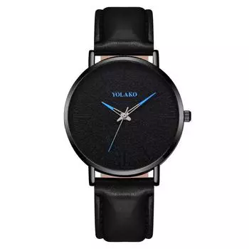 Популярные, модные и простые, европейские и американские ультратонкие мужские часы, мужские часы, ремни, кварцевые часы