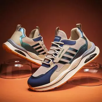 Популярные мужские кроссовки, дышащие, удобные, износостойкие, кроссовки для бега на открытом воздухе, повседневные, прочные, мягкие, тренировочные кроссовки EU 41