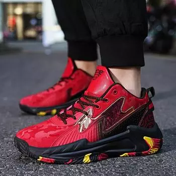 Популярные мужские туфли баскетбольные туфли 2025 весна и лето дышащие маленькие белые туфли мужская повседневная спортивная обувь мужская обувь 36