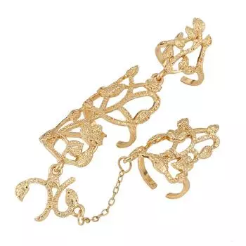 Популярные новые аксессуары, европейская и американская мода, простая атмосфера, полые листья, цветы, цельное кольцо серебряный