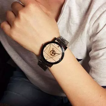 Популярные парные часы из нержавеющей стали для мужчин, красивые наручные часы, модные аналоговые женские кварцевые часы Mens Watch белый