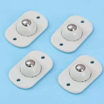 Популярные поворотные ролики Колесо Универсальное нижнее Универсальные шкивы Самоклеящаяся бытовая коробка для хранения Направленное роликовое колесо Plastic encapsulation