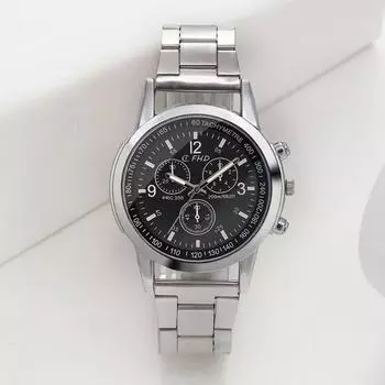 Популярные сетчатые деловые механические часы со стеклянным циферблатом, автоматические круглые стальные часы для мужчин