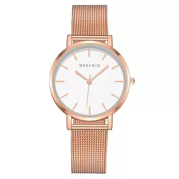 Популярные скандинавские простые женские часы женские часы Milan кварцевые часы с сетчатым ремешком