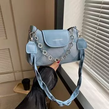 Популярные сумки Niche для женщин осенью, новый дизайн Niche, модная сумка через плечо, сумка через подмышку на одно плечо