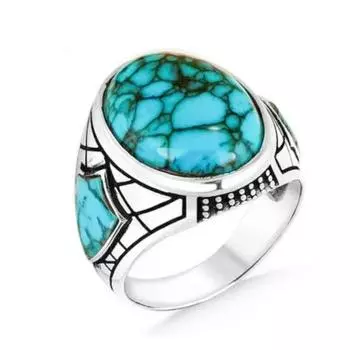 Популярные украшения: Кольцо из сплава в стиле ретро для мужчин и женщин, европейские и американские старинные серебряные ювелирные изделия 12