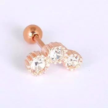 Популярные ювелирные изделия с проколами Изысканные ювелирные изделия с проколами золотистый