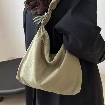 Популярные в этом году сумки нишевого дизайна, универсальные сумки высокого класса, женские сумки-тоуты большой вместимости через плечо серый